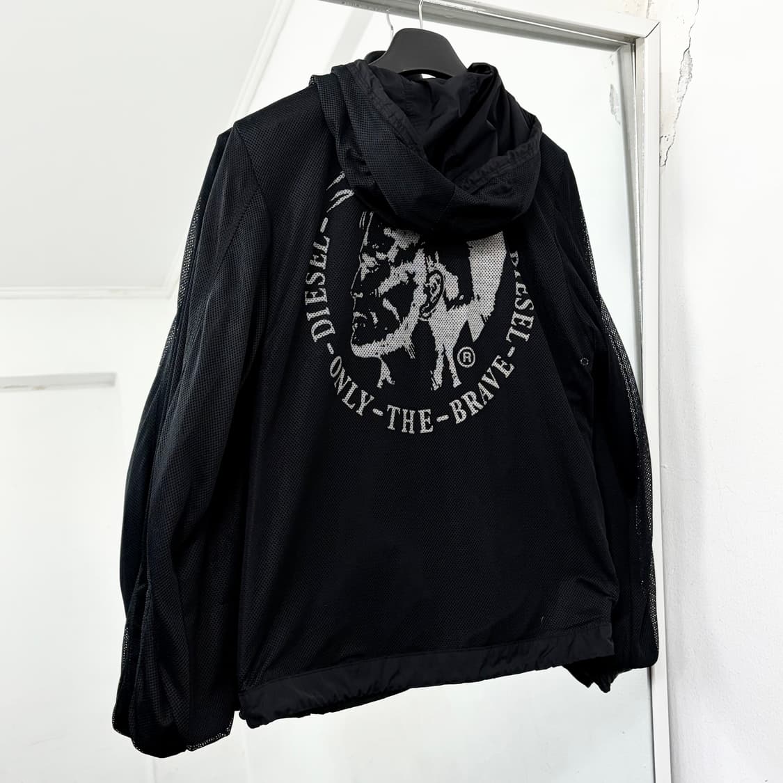 디젤 리버시블 모히칸 메쉬 윈드브레이커 자켓 상품이미지1