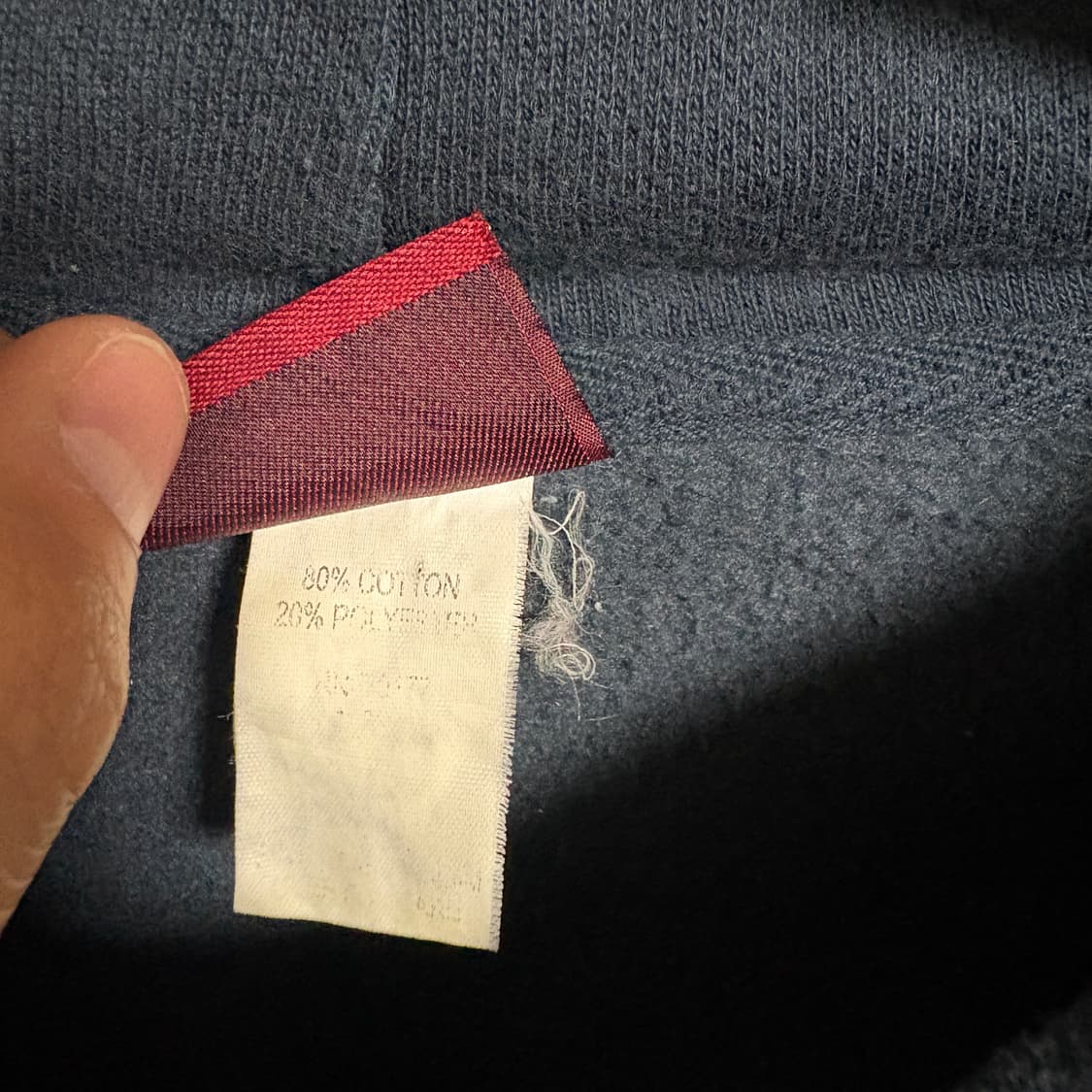 하드락 카페 올란도 아플리케 빈티지 후드티 / 네이비, M 상품이미지9