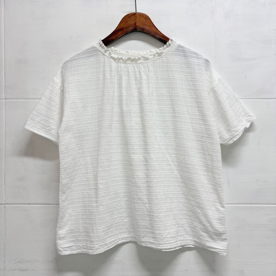 Samansa mos2 사만사모스 모리걸 화이트 블라우스 F JPN 상품이미지1