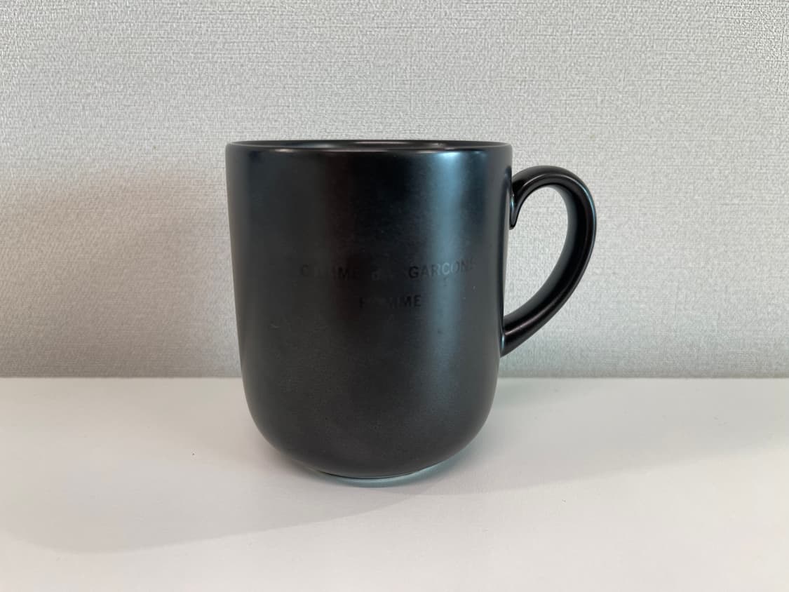 꼼데가르송 옴므 90s 머그 컵 블랙 2번 AD1990 상품이미지2
