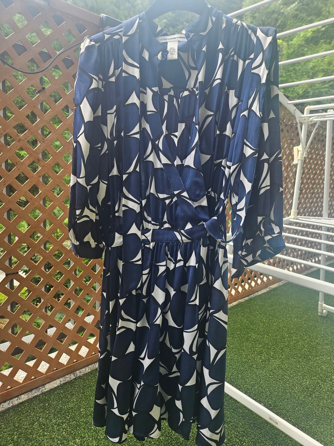 DVF 실크 원피스 상품이미지1