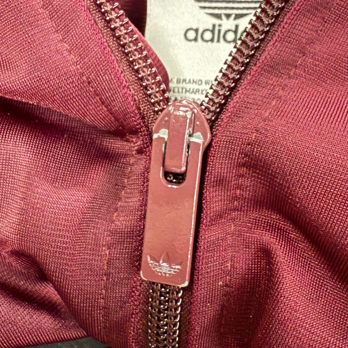 아디다스 버건디 파이어버드 트랙탑 져지 상품이미지8