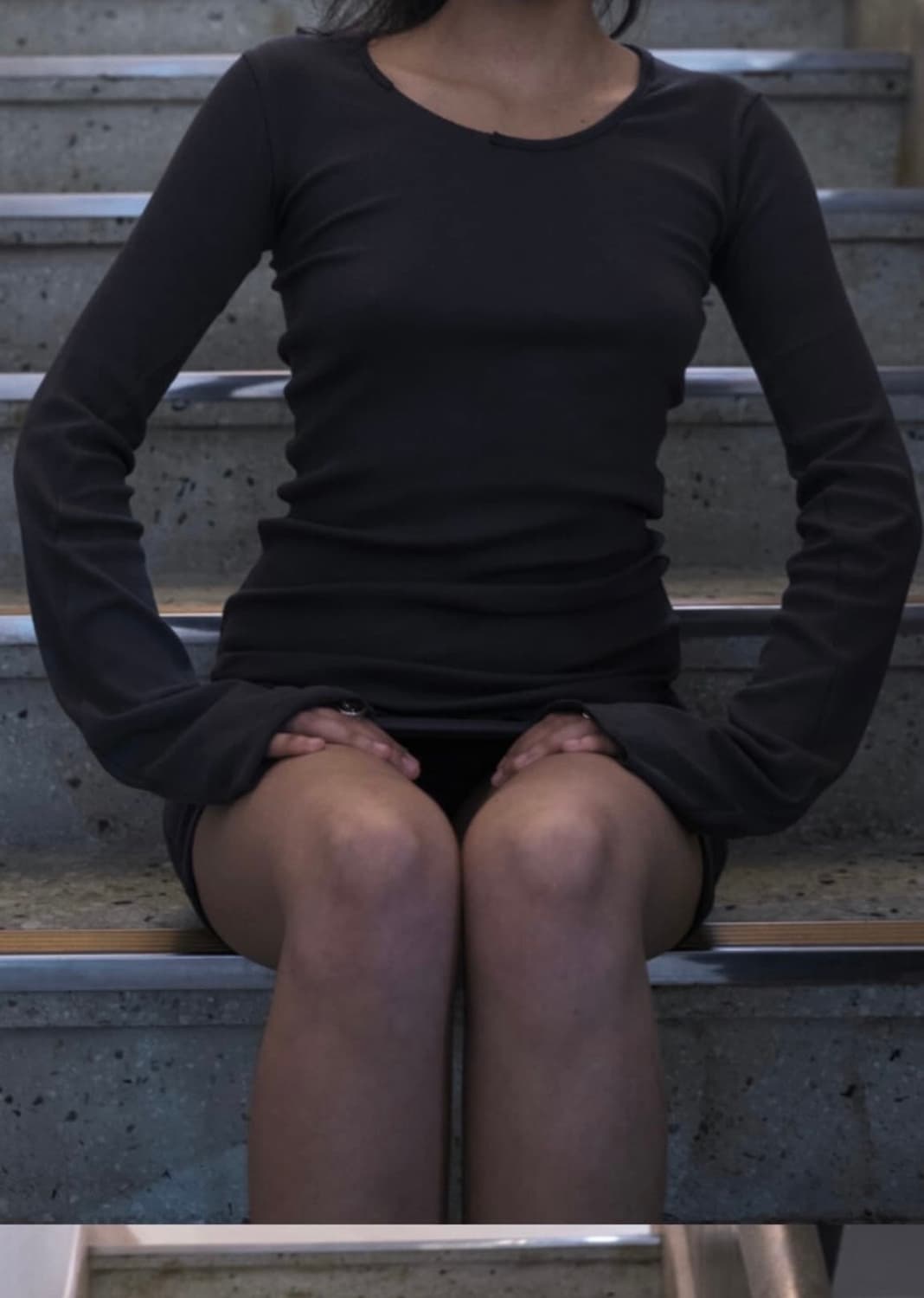 Chiyagi Agae top - ash 상품이미지4