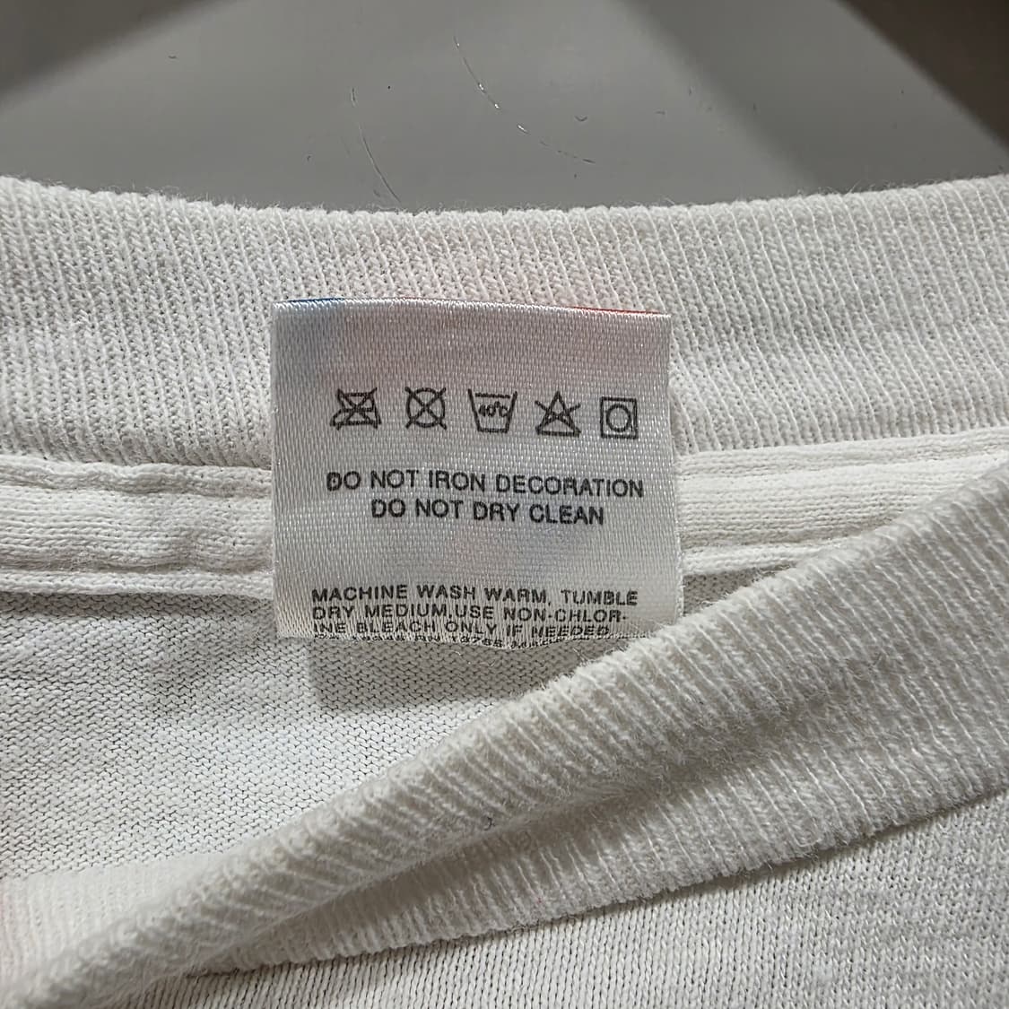 90s USA 빈티지 프룻오브더룸 긴팔티 상품이미지3