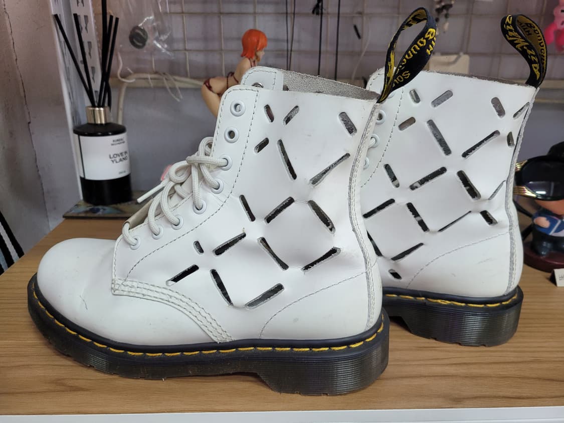 Dr.martens aston 닥터마틴 아스톤 화이트 워커(한정판) 상품이미지2
