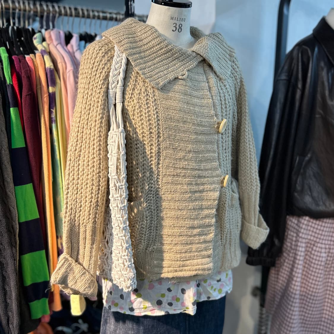 Vintage y2k Knit Cardigan 상품이미지1