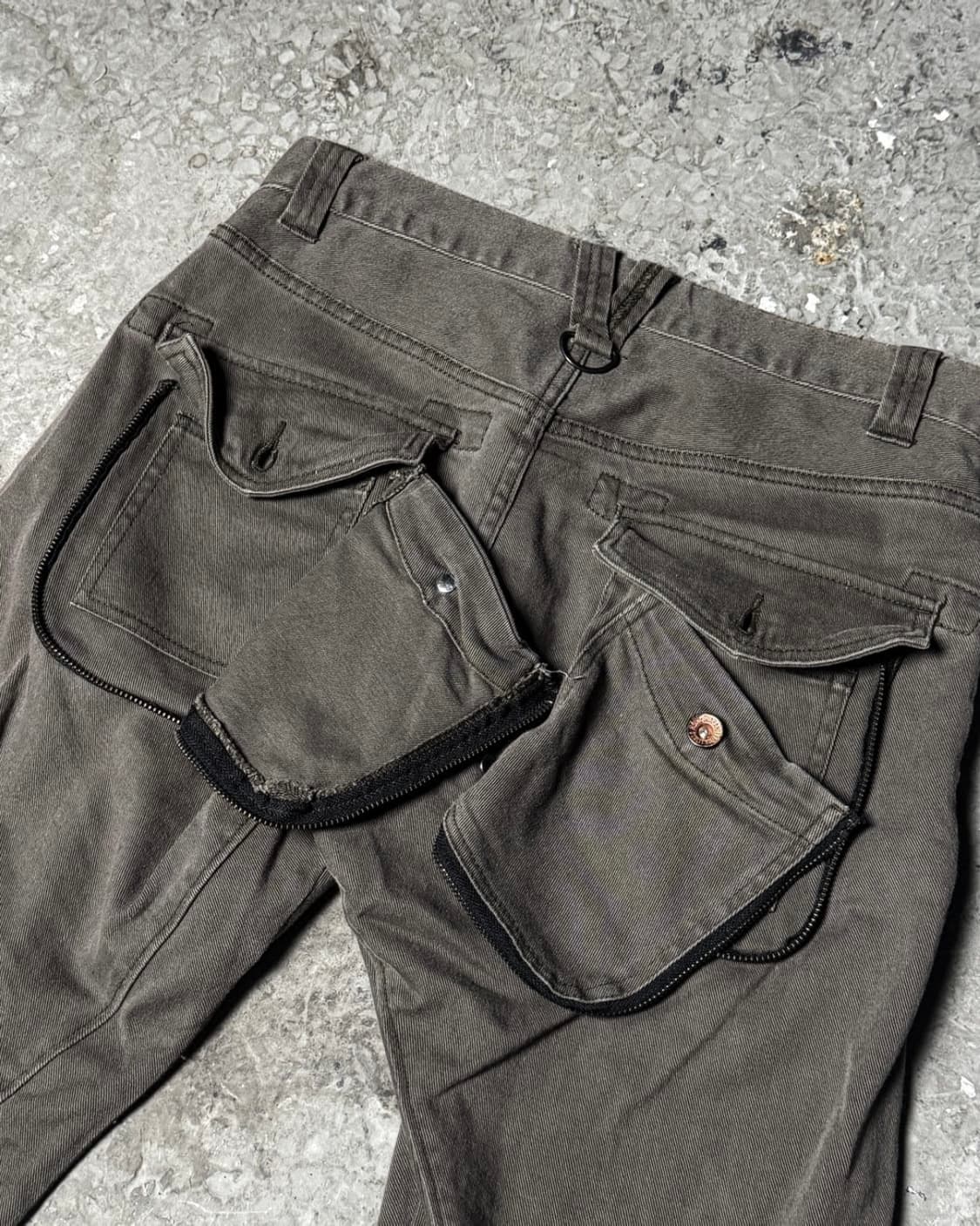 PPFM Zip Pocket Detail Curve pants 상품이미지4