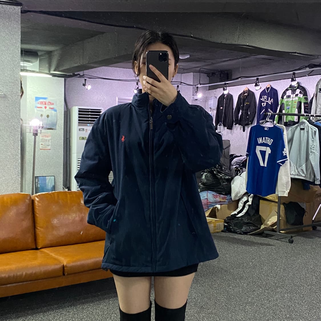 폴로 랄프로렌 신형 네이비 페리 자켓 B2966 상품이미지1