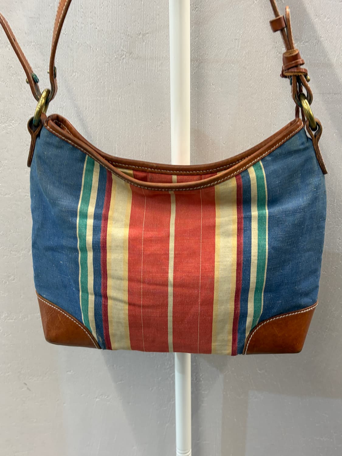 폴로 랄프로렌 스트라이프 숄더백 상품이미지3