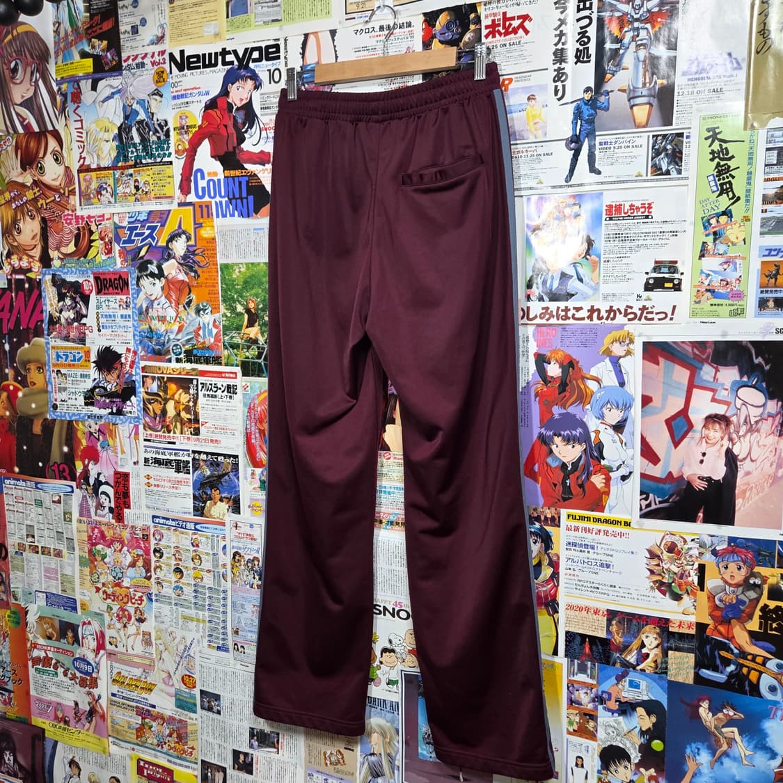 아디다스 파이어버드 BB 트랙 팬츠 마룬 버건디 상품이미지5