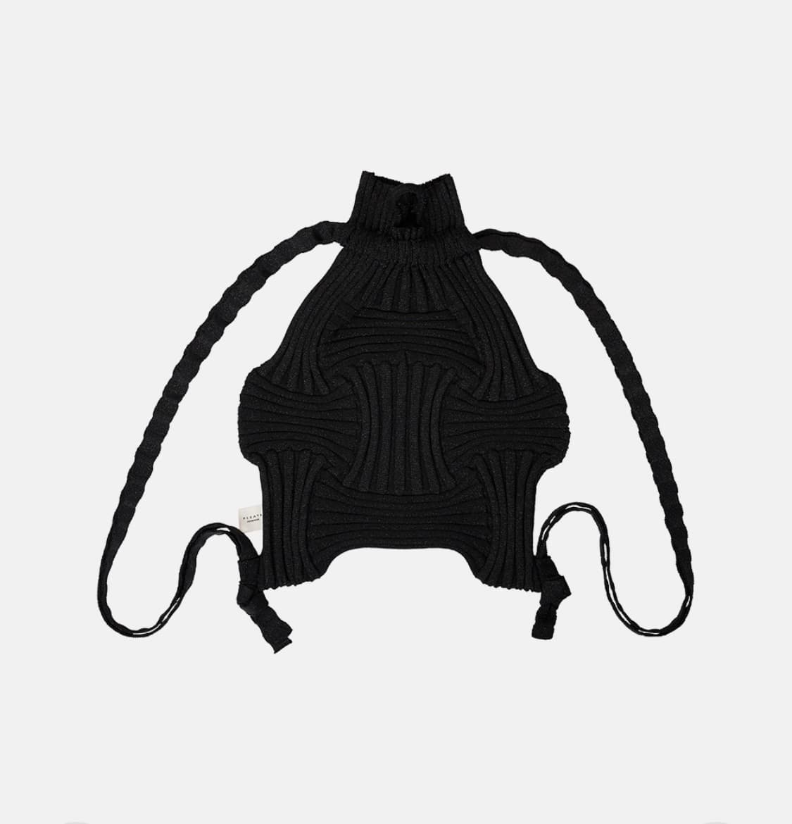 플리츠마마 뉴보우백팩 글리터 블랙 상품이미지1