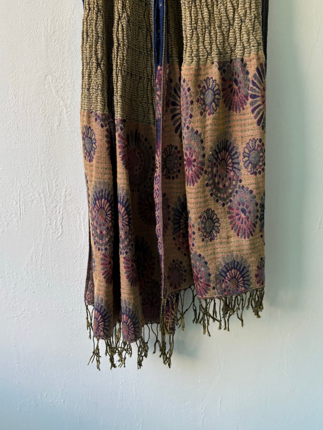 플라워 리버서블 스카프 머플러 상품이미지7