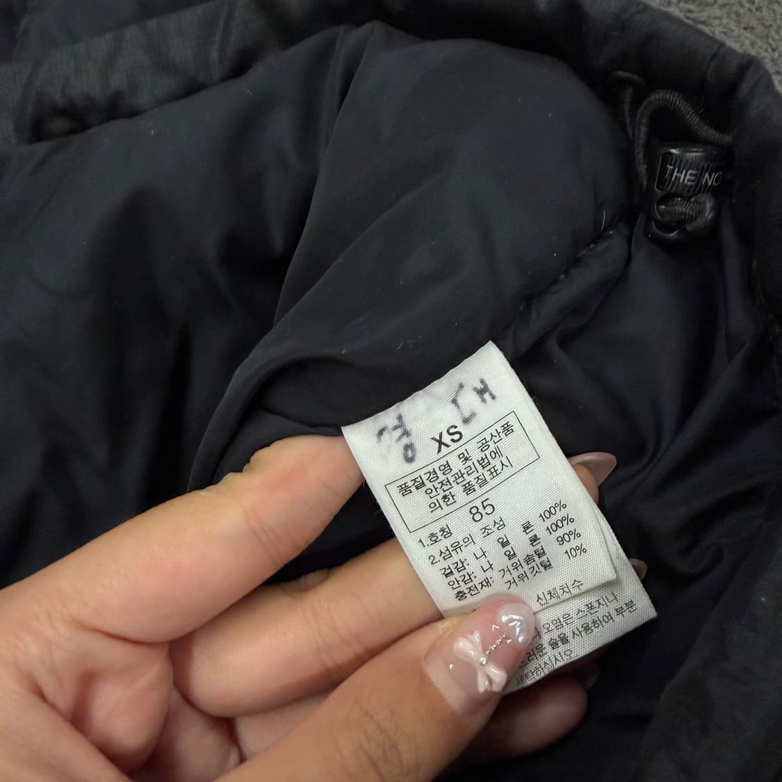 [정품/XS] 노스페이스 700 눕시 구스다운 조끼 패딩 상품이미지5