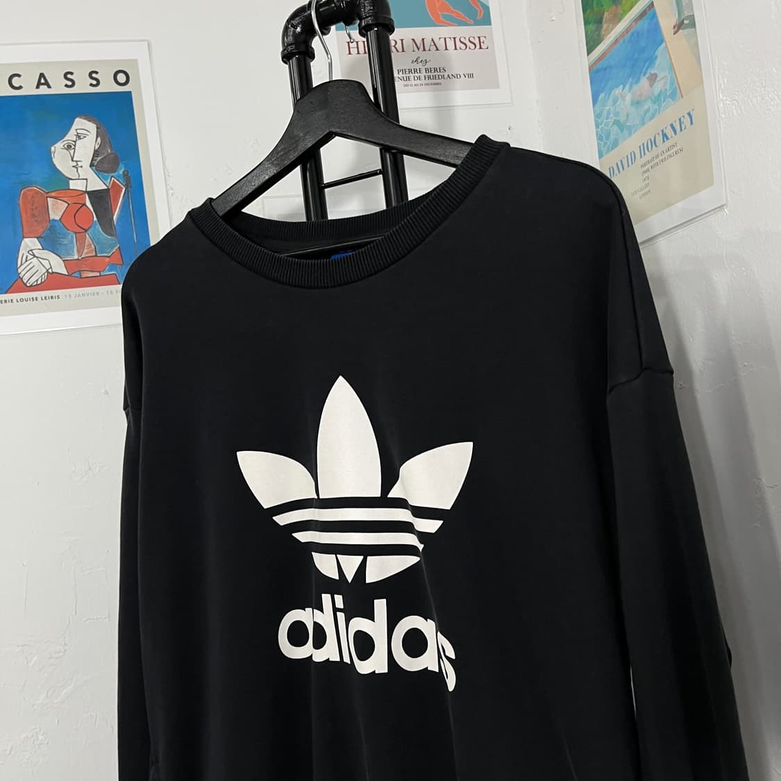 아디다스 빅로고 맨투맨 상품이미지3