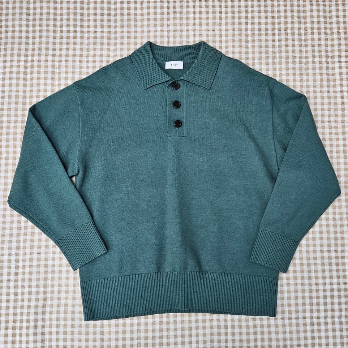 TNGT 오버핏 스웨터 카라티 남자100~105 상품이미지1