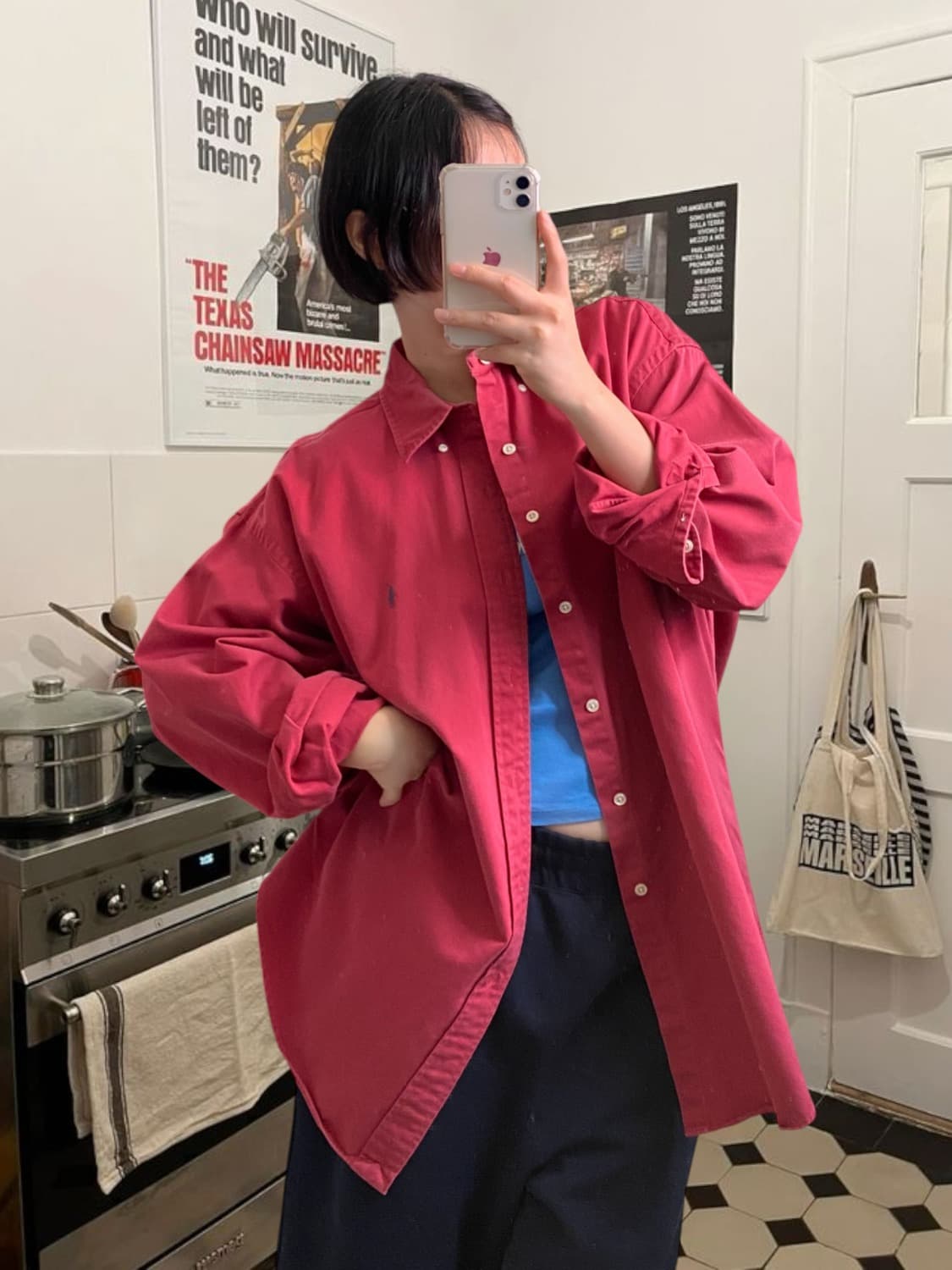 폴로 랄프로렌 솔리드 셔츠 (Man 2XL) AB0309 상품이미지1