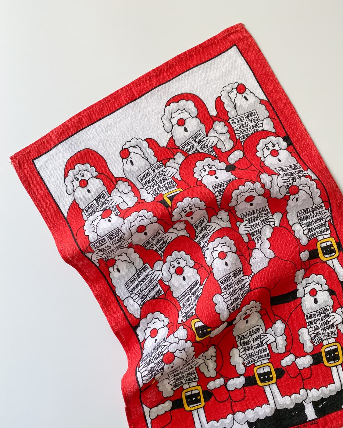 유럽 빈티지 패브릭 (Santa) 상품이미지1