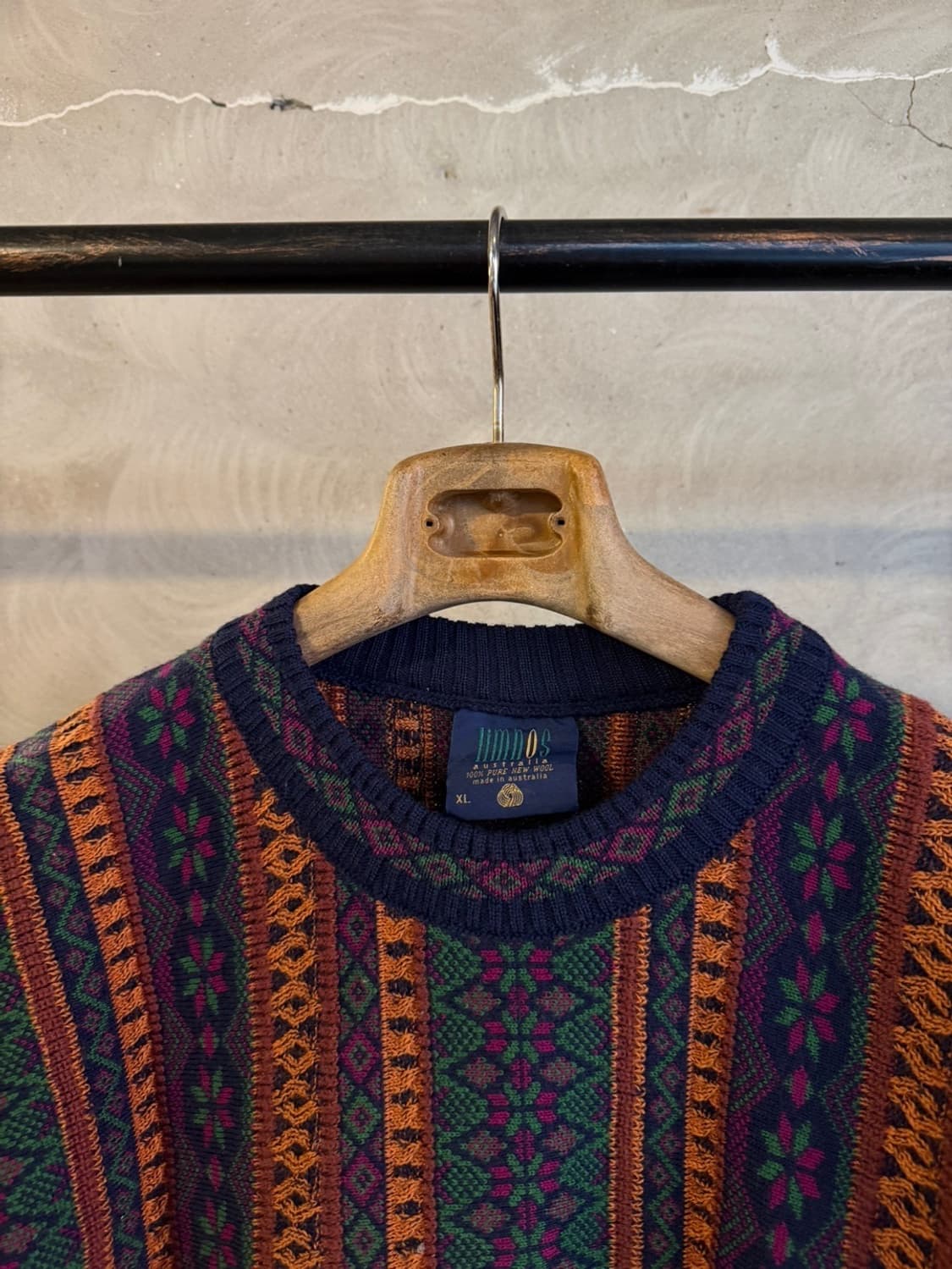 림노스 램스울 니트 105 상품이미지7