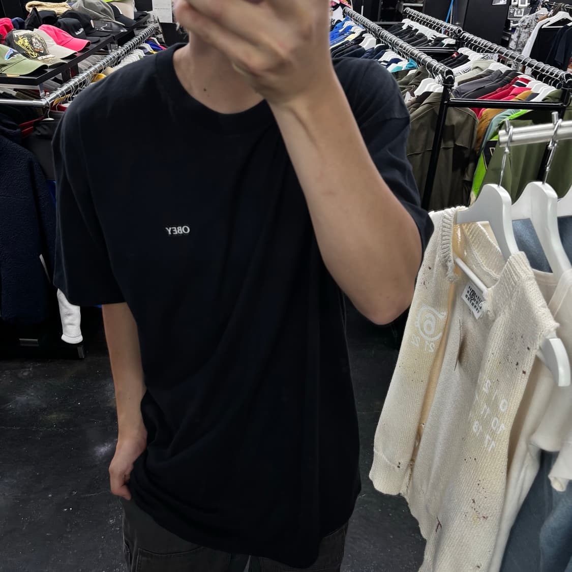 (105)OBEY 반팔 티셔츠 상품이미지3