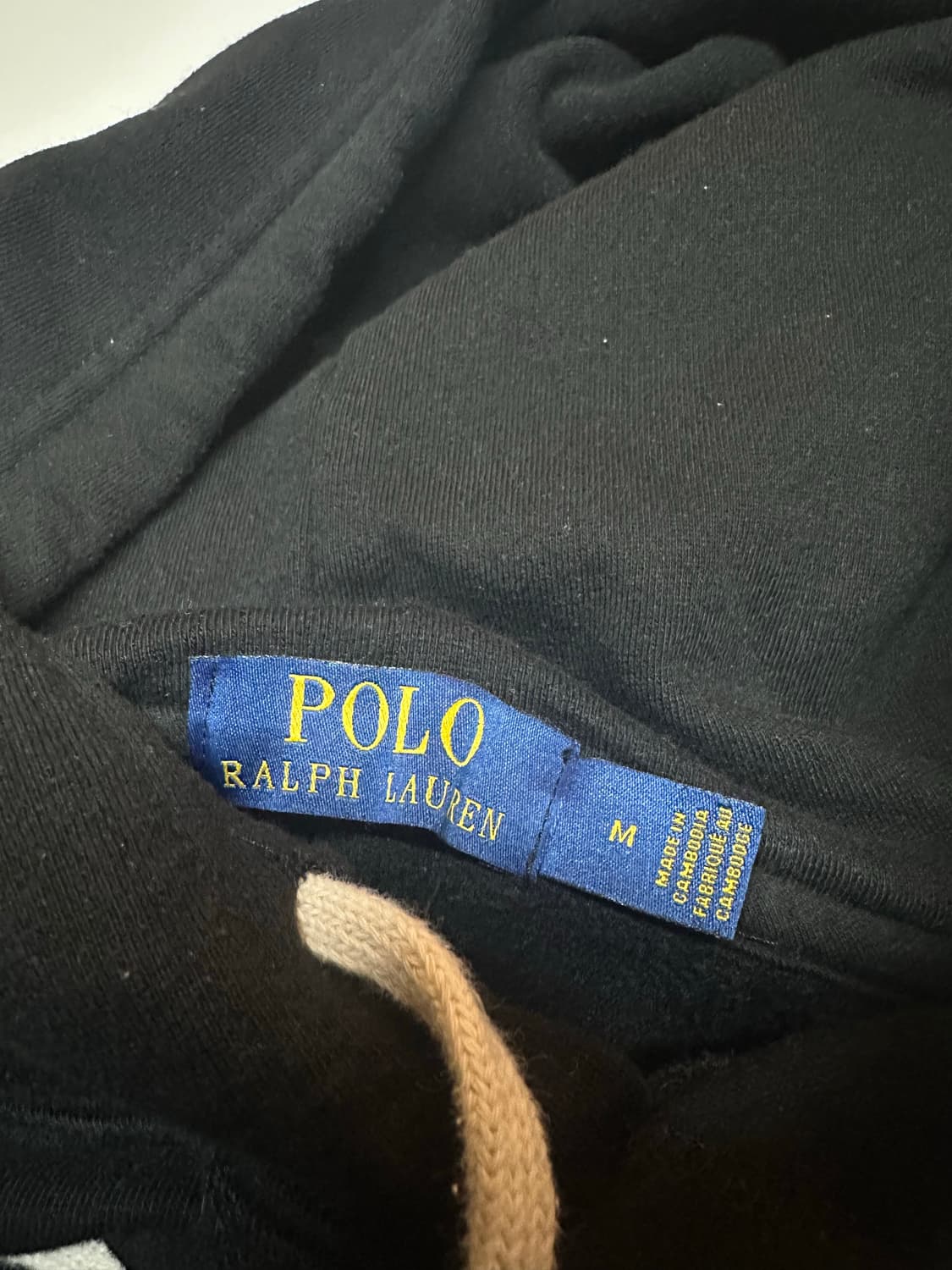 폴로 랄프로렌 기모 후드티 상품이미지2