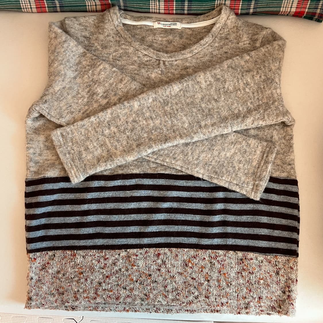 마루빈티지 미사 단가라 포인트 니트 상품이미지1