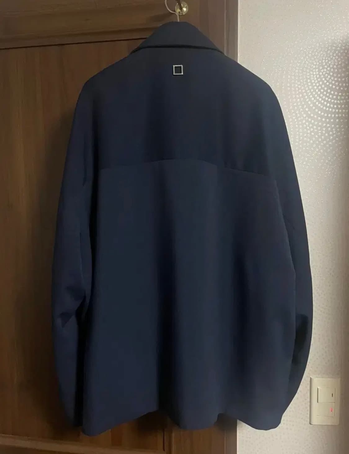 (52) 23ss 우영미 네이비 레글런 코치 자켓 상품이미지2