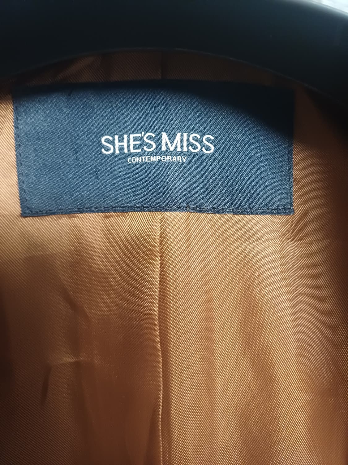 [울 95%] 쉬즈미스 엔틱 버튼 더블 울 코트 (66사이즈/블랙) 상품이미지5