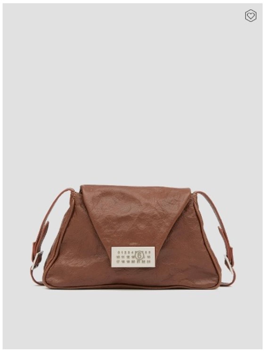 MM6 누메릭 숄더백(러스티브라운) 상품이미지1