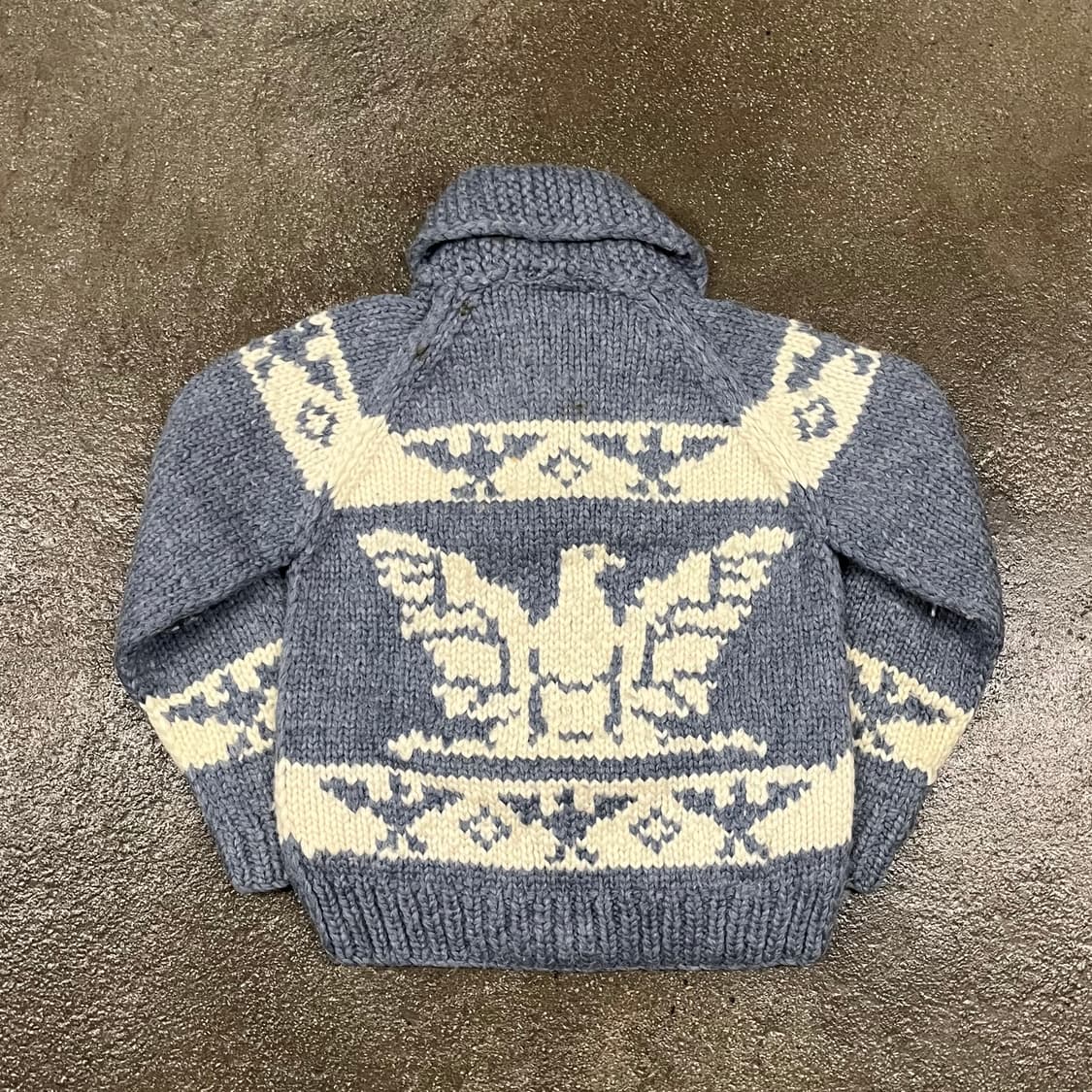 80s Longhouse 헤비 울 코위찬 (95) 상품이미지3