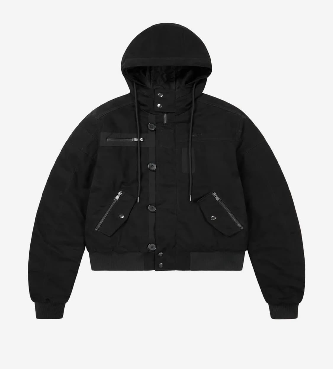 아캄 Button Placket Cotton Ma-1 Jacket 상품이미지1