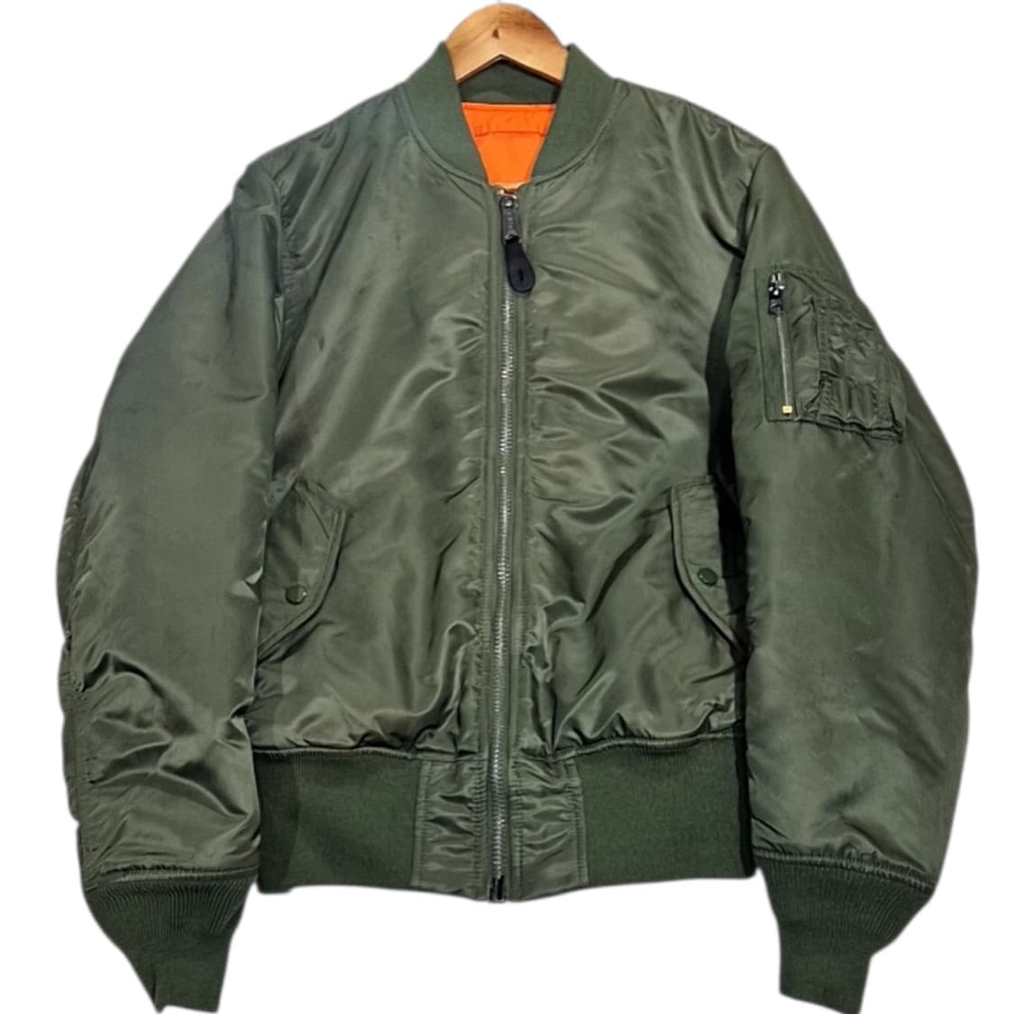 알파인더스트리 리버시블 봄버 자켓  상품이미지1