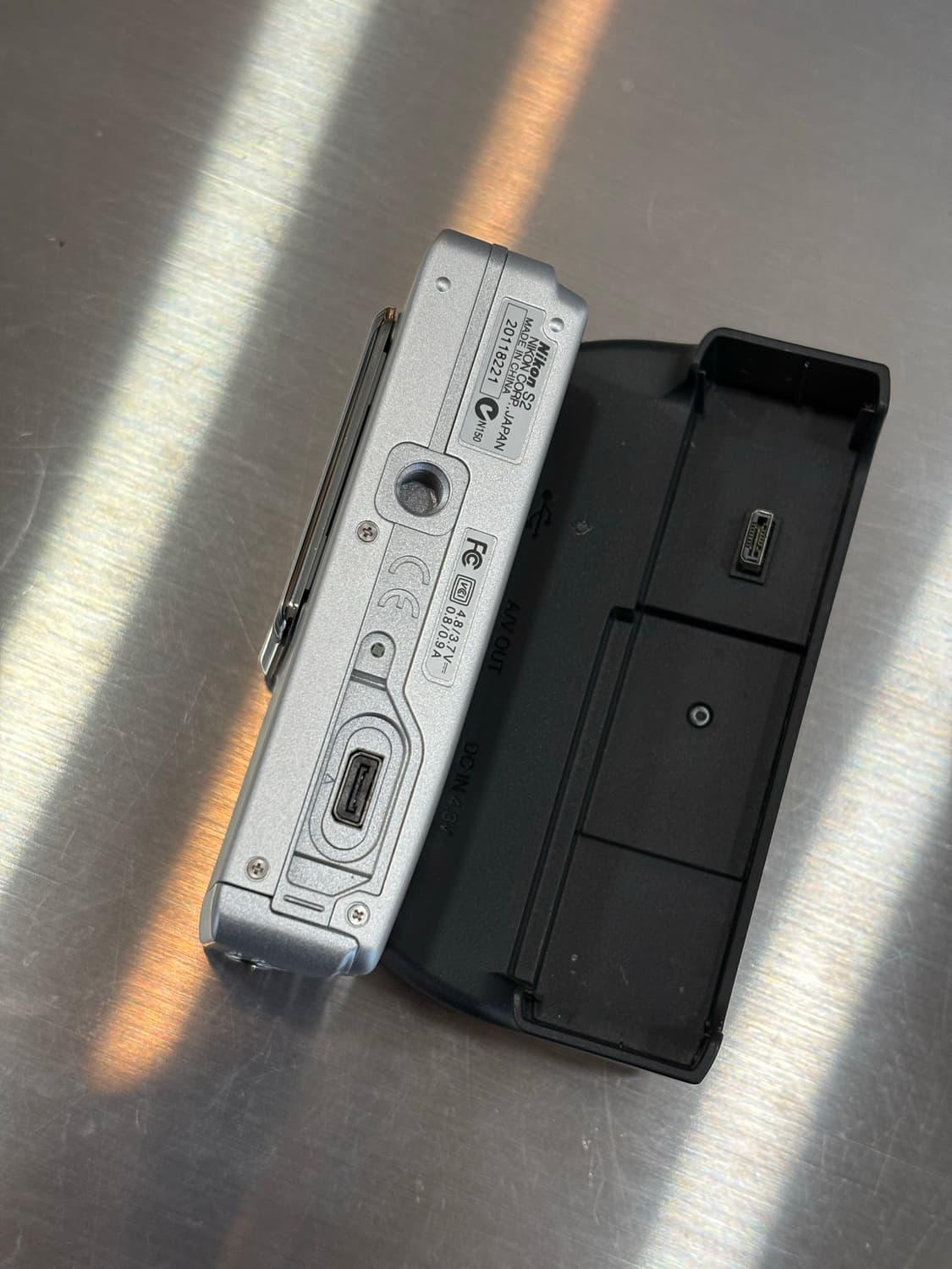 풀박/한글지원/날짜표시)니콘 쿨픽스 S2 실버 빈티지디카 상품이미지7