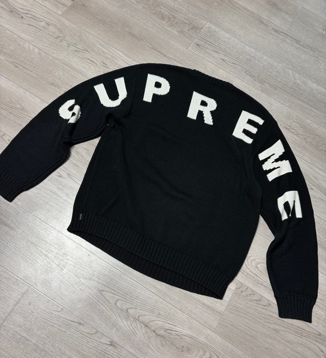 [L] 슈프림 백로고 니트스웨터 20ss 상품이미지1