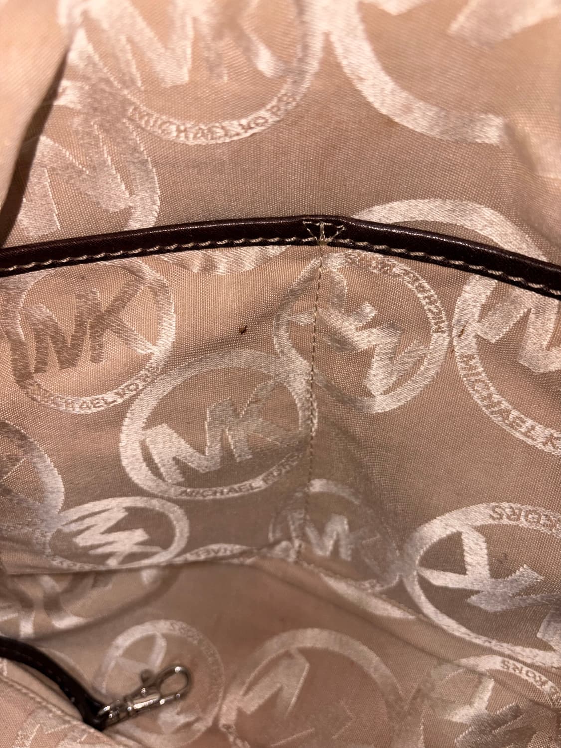 Michael kors chocolate brown bag 상품이미지6