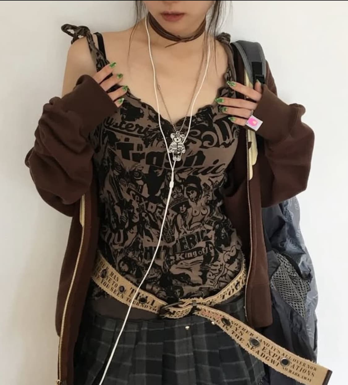 히스테릭 글래머 아카이브 걸 프린트 나시 상품이미지1