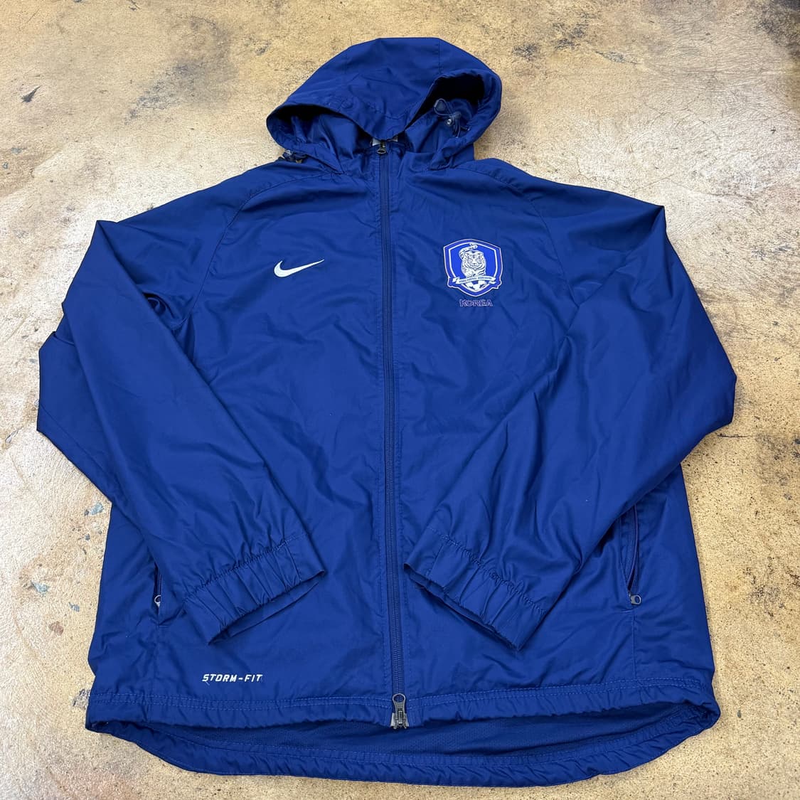 [ 정품/L,100 ] 나이키 스우시 국가대표 스톰핏 바람막이 자켓 b8 상품이미지2
