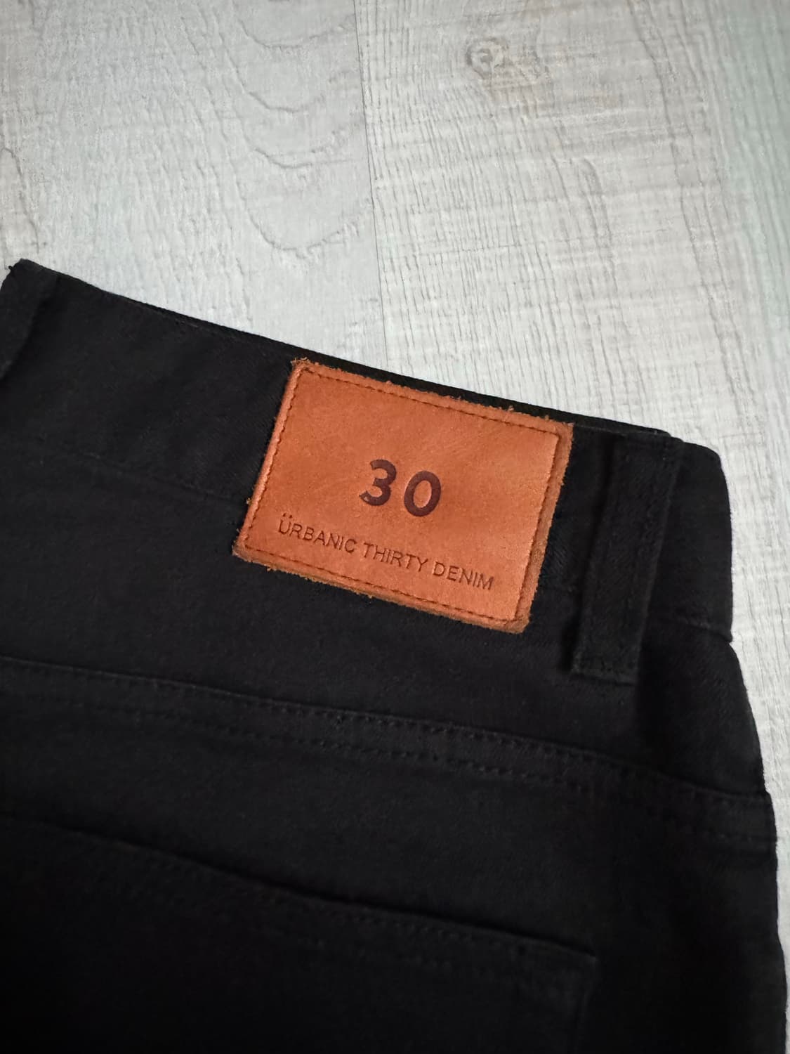 urbanic30 얼바닉 블랙 코튼 팬츠 상품이미지1