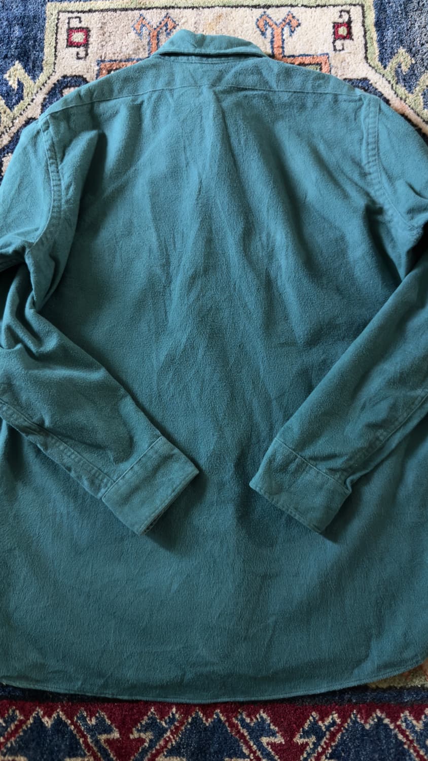90s 엘엘빈 made in Usa 샤모아 셔츠 상품이미지5