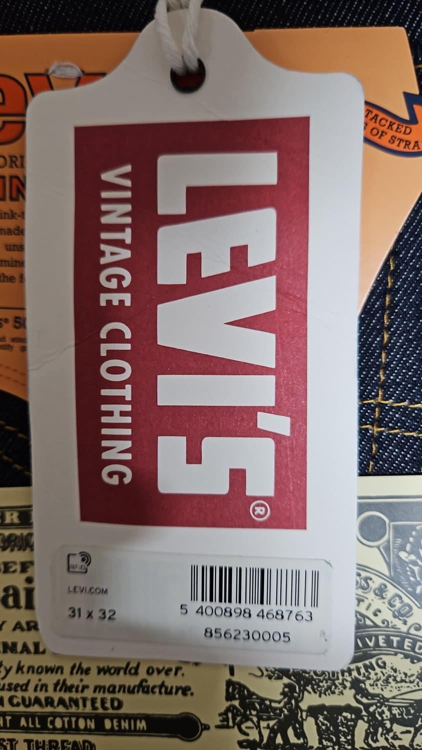 리바이스 LVC 1984 501 리지드 31x32 상품이미지2