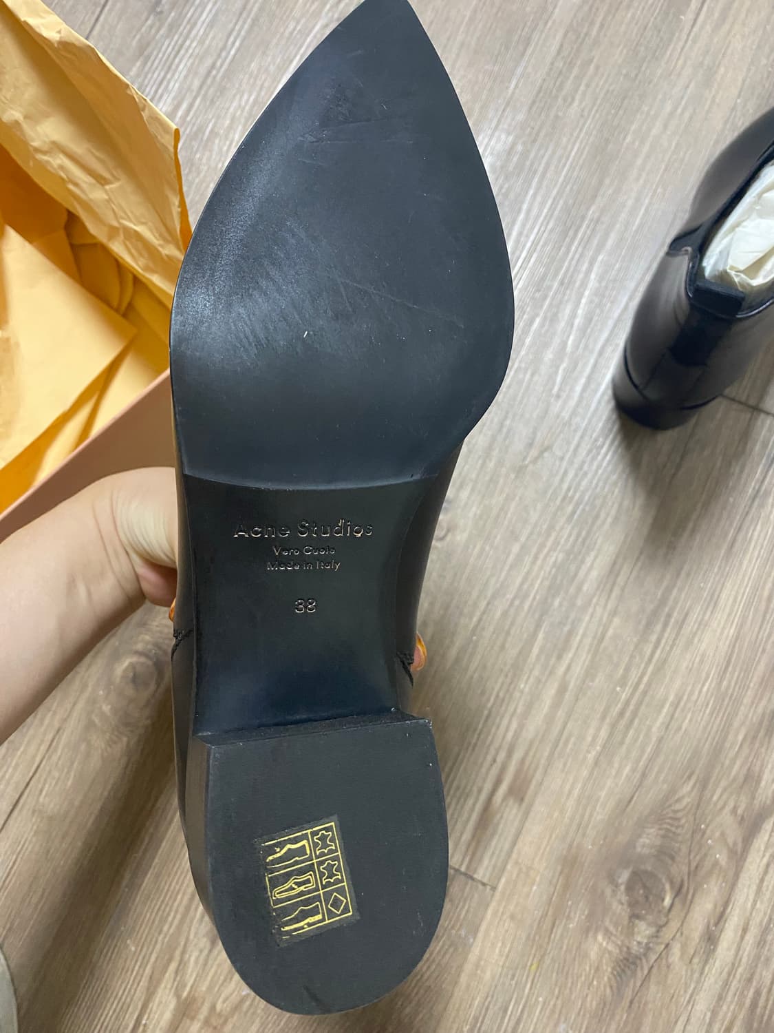 아크네 스튜디오 젠슨부츠 38 (새상품) 상품이미지5