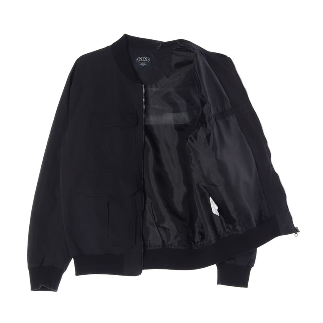 NIX 블랙 포켓 항공점퍼 유틸리티 자켓 XL 상품이미지2