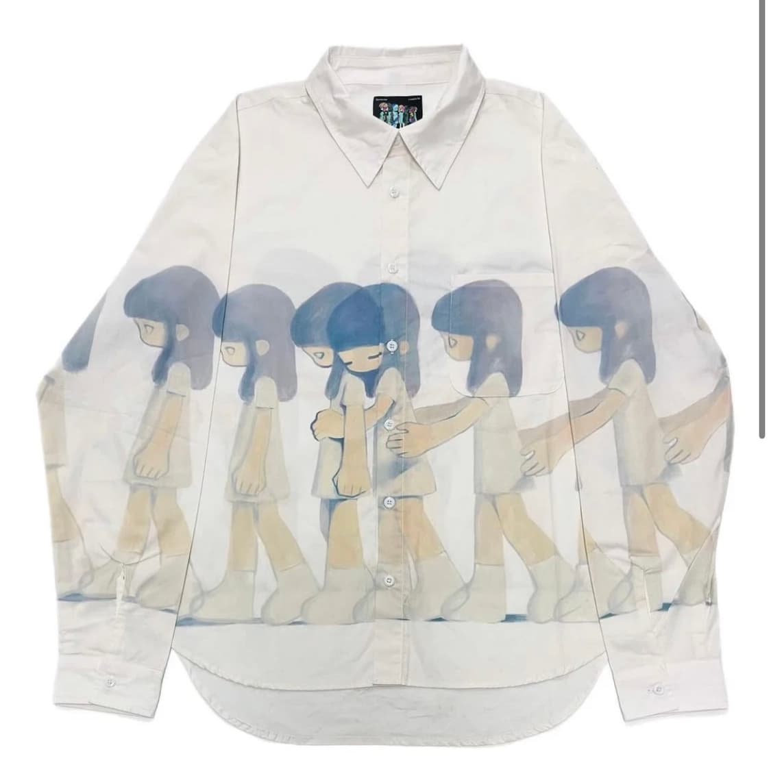 Graphic cotton shirt 상품이미지1