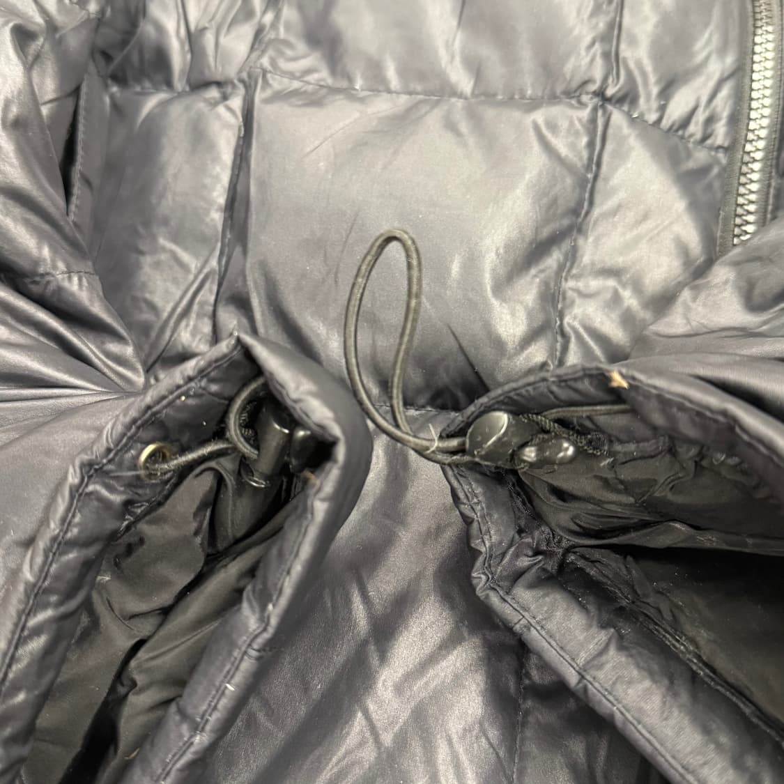 [정품/XXL,110] 노스페이스 블랙 스퀘어 퀼팅 경량패딩 b14 상품이미지6