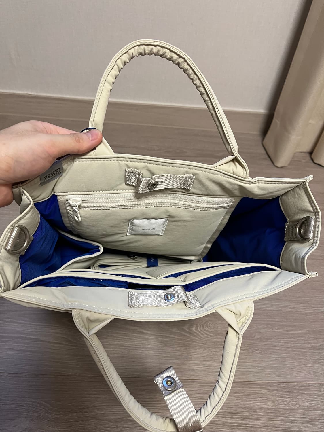 (새상품) 스위치 토트백TOTE BRIEF 002 M Cream 상품이미지4
