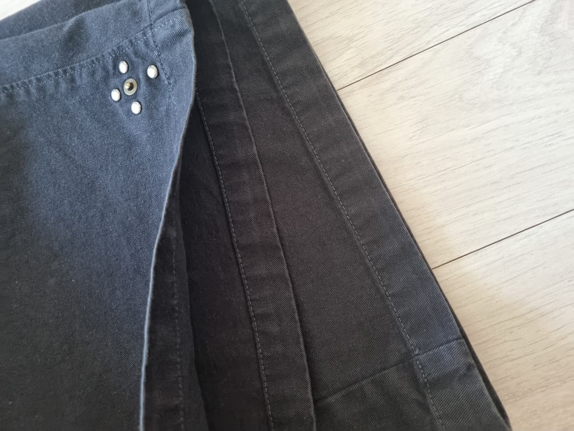 폴리테우 리벳 고시마 빈티지 차콜 1사이즈 상품이미지3