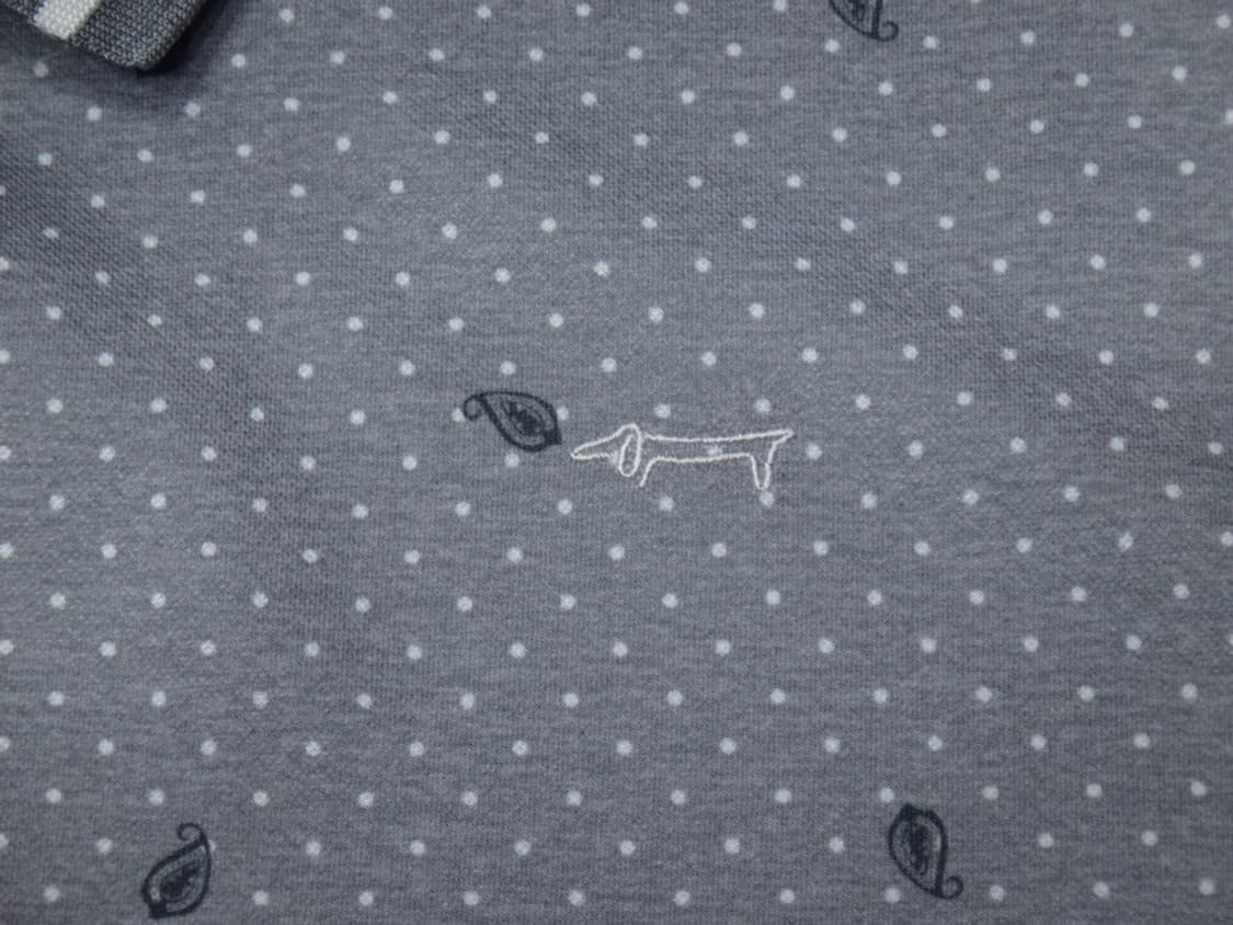 (3XL) 루이까스텔 남성 아메바 카라 반팔 티셔츠 상품이미지4