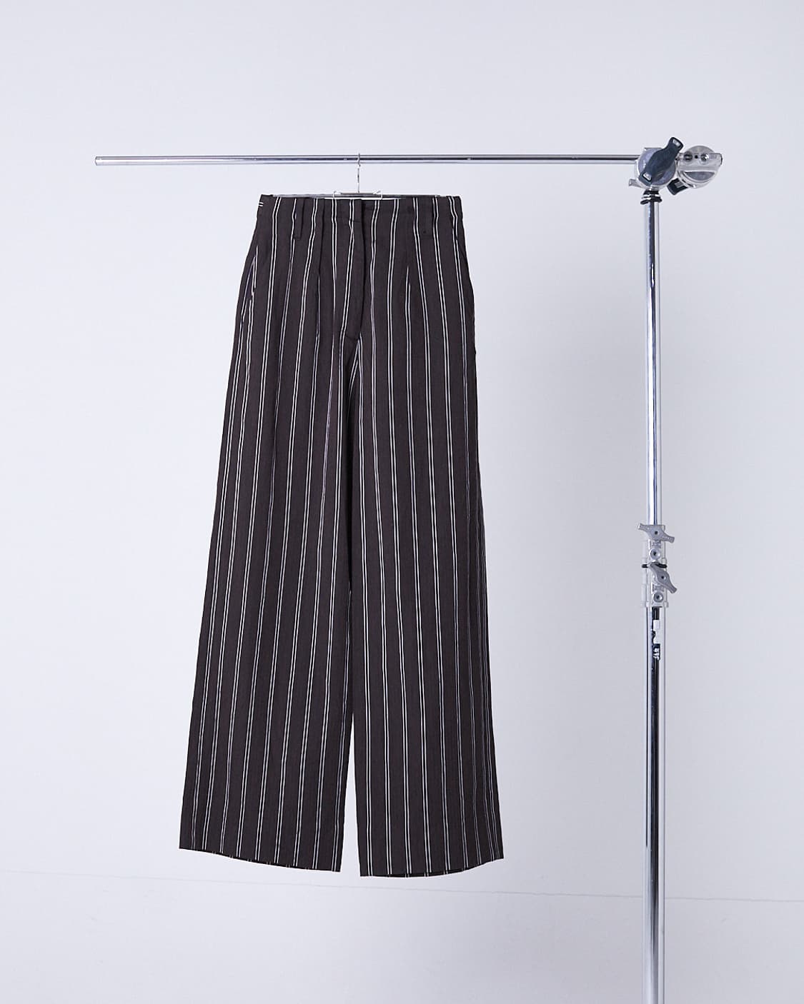 'Blank' Tab High Waist Stripe Trousers 상품이미지3