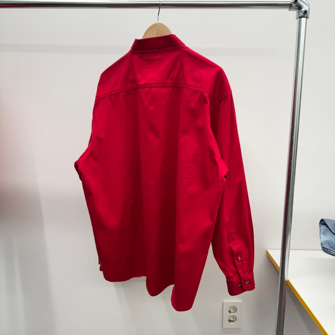 90s 블루 제네레이션 밀러 카운티 해적 워크 셔츠 (XL)   상품이미지4