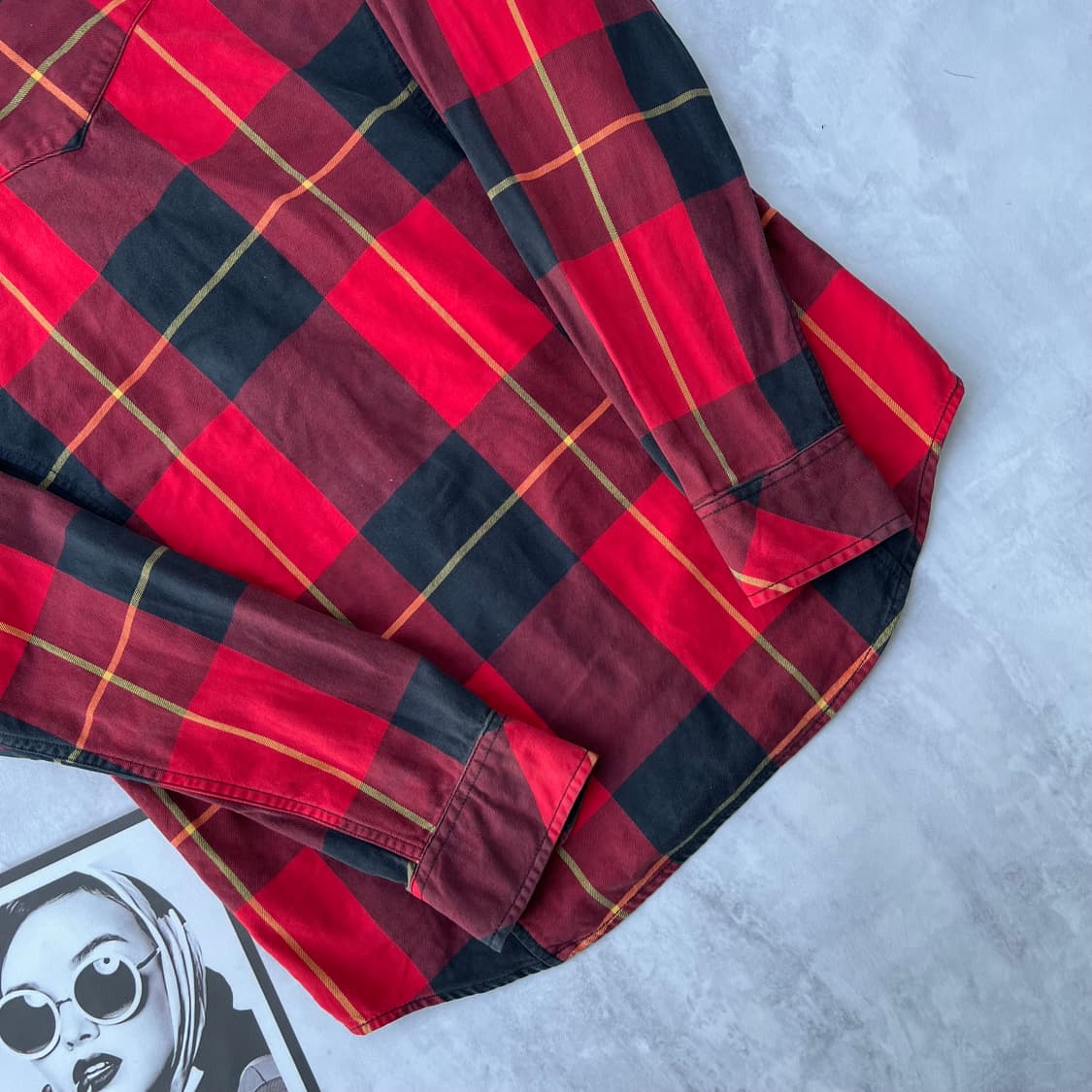 리바이스(Levi's) 타탄 체크 셔츠 집업 자켓 상품이미지8