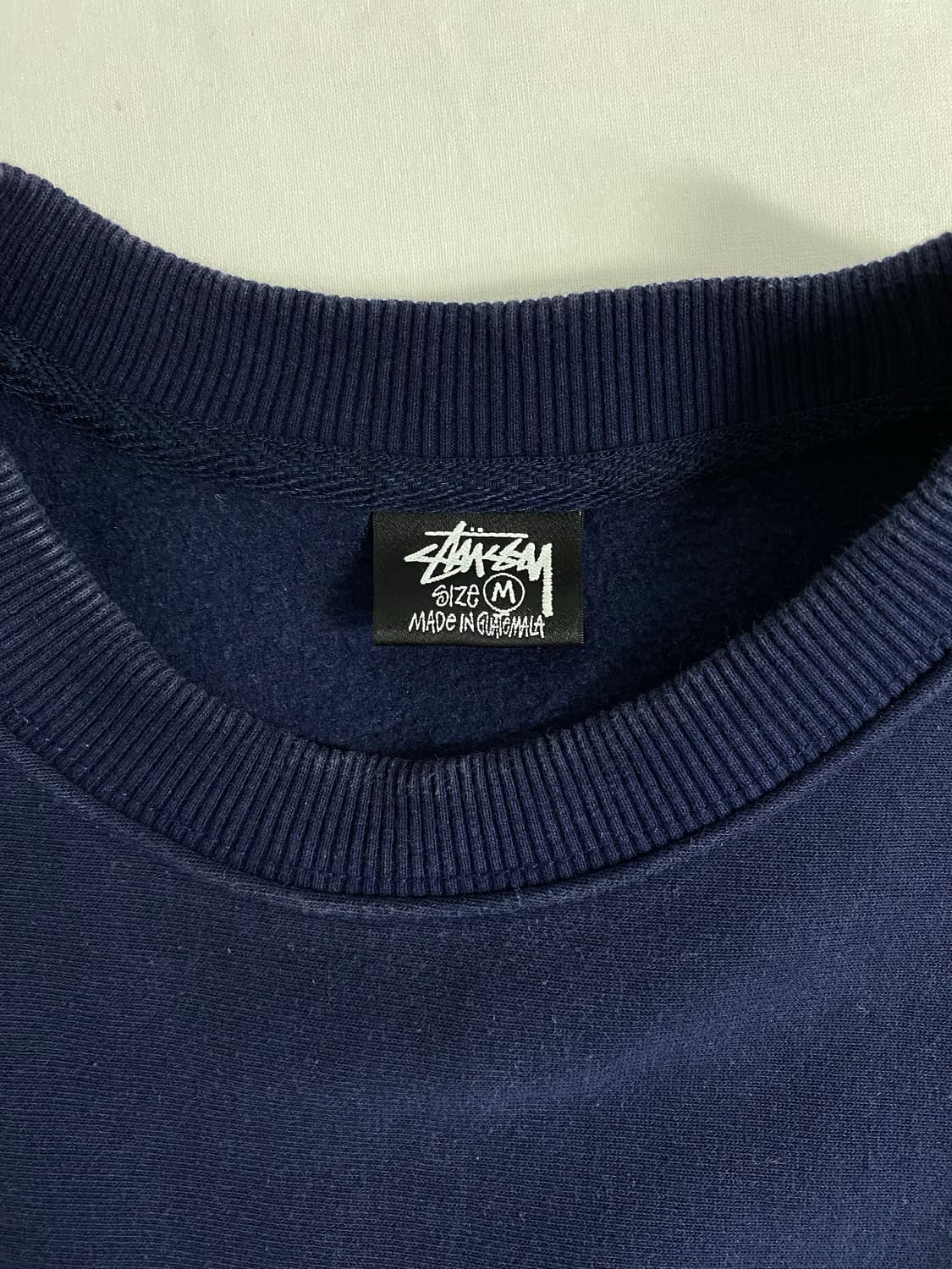 스투시 stussy 베이직 크루 스웻셔츠 맨투맨 M <460> 상품이미지4